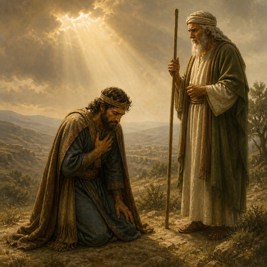 "And David said unto Gad, I am in a great strait: let me fall now into the hand of the LORD; for very great are his mercies: but let me not fall into the hand of man." - 1 Chronicles 21:13