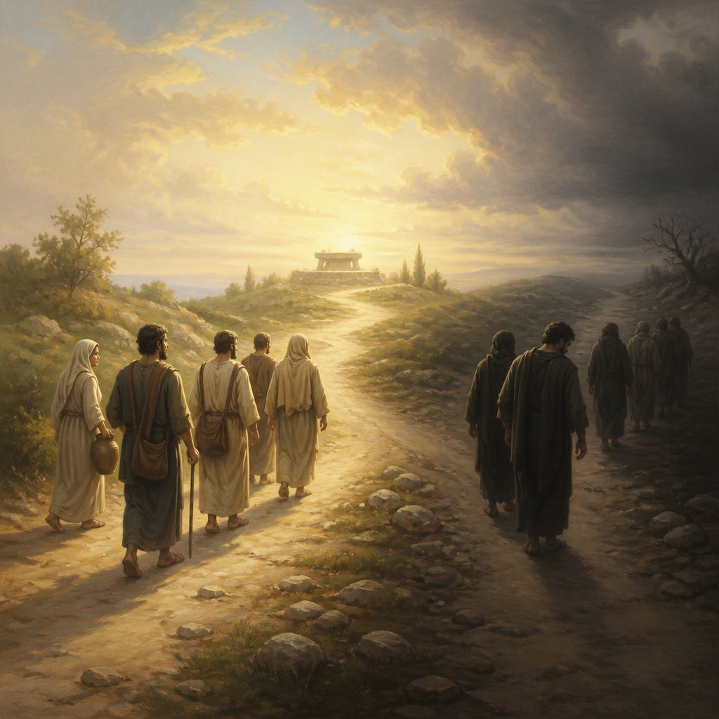 "Then shall ye return, and discern between the righteous and the wicked, between him that serveth God and him that serveth him not." - Malachi 3:{verse.verse_number}