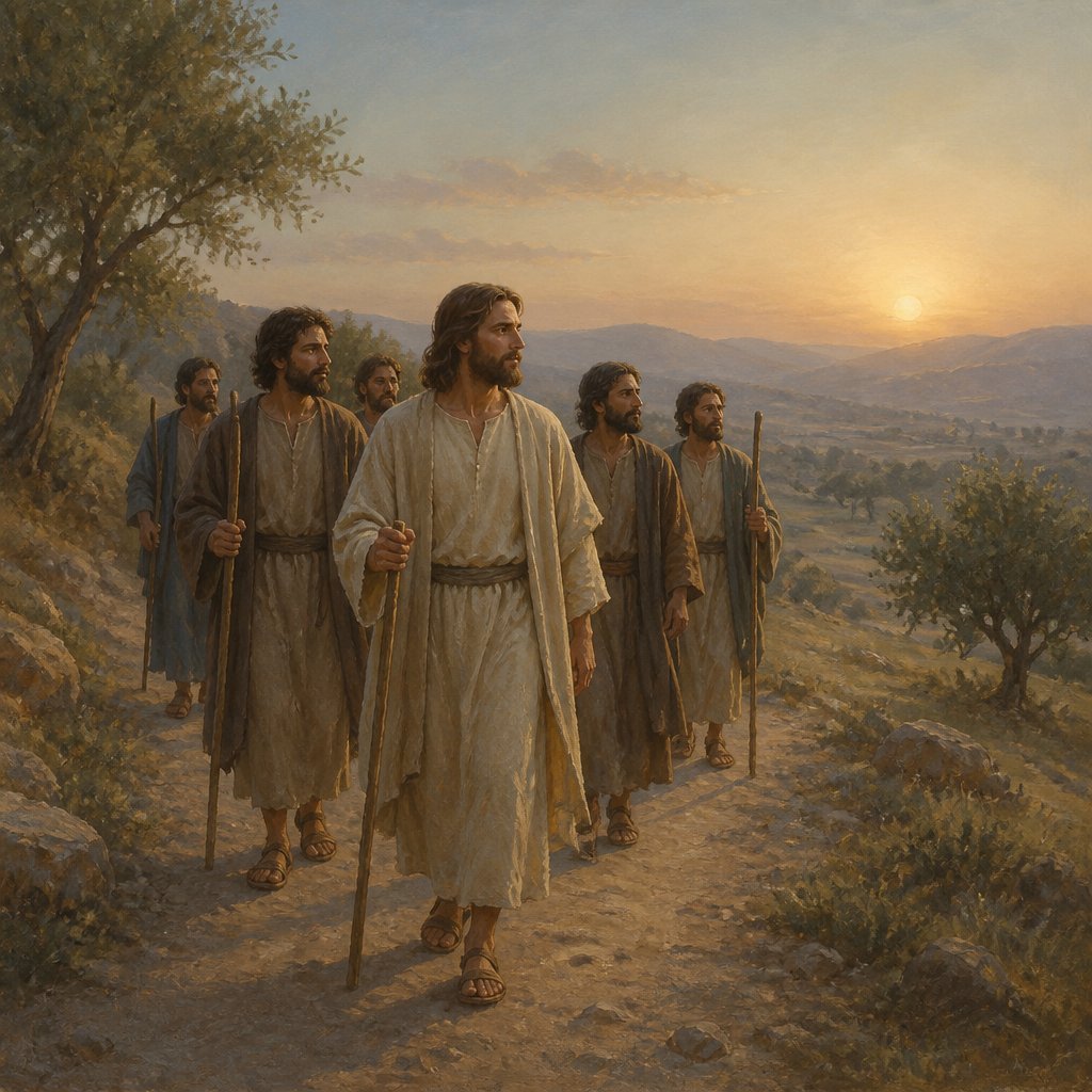 "And commanded them that they should take nothing for their journey, save a staff only; no scrip, no bread, no money in their purse:" - Mark 6:8