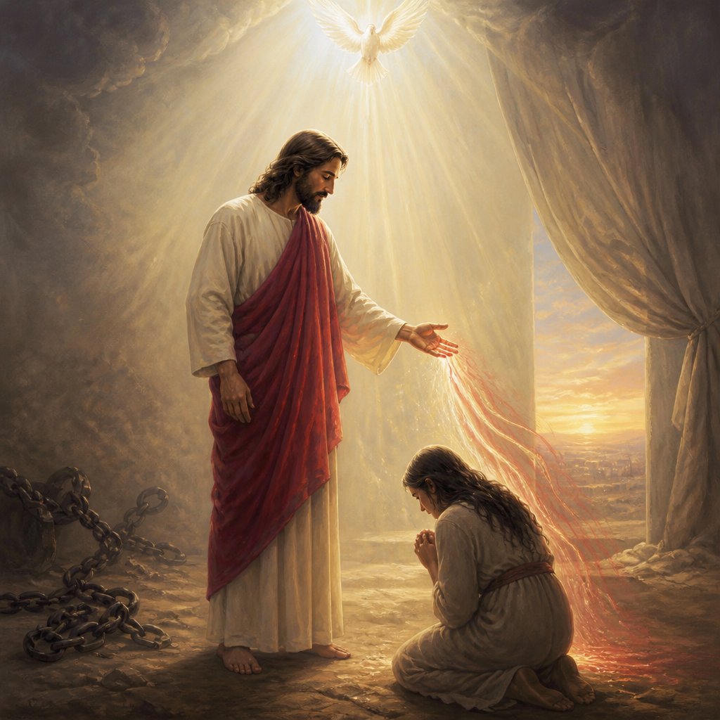 "How much more, then, will the blood of Christ, who through the eternal Spirit offered himself unblemished to God, cleanse our consciences from acts that lead to death, so that we may serve the living God! For this reason Christ is the mediator of a new covenant, that those who are called may receive the promised eternal inheritance—now that he has died as a ransom to set them free from the sins committed under the first covenant." - Hebrews 9:14-15