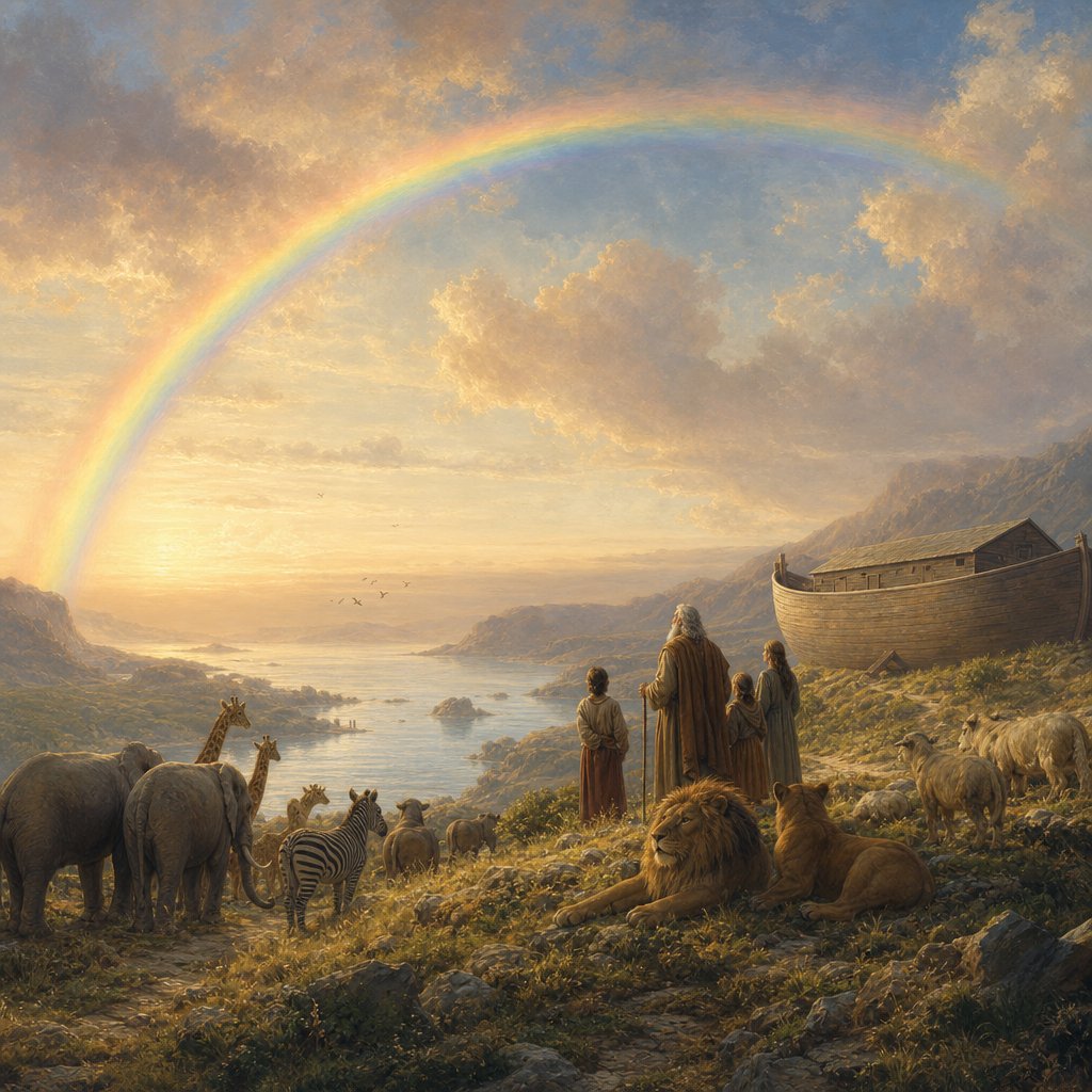 "And I will establish my covenant with you; neither shall all flesh be cut off any more by the waters of a flood; neither shall there any more be a flood to destroy the earth." - Genesis 9:11