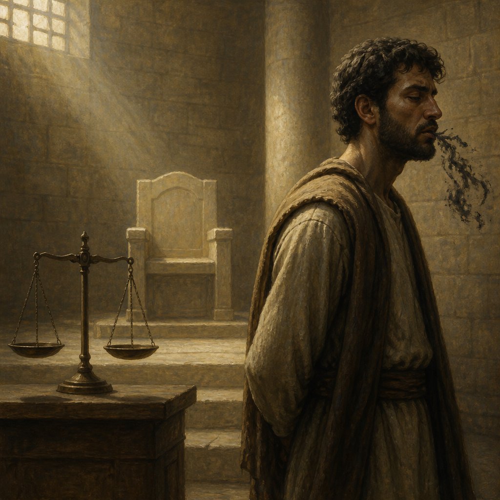 "An ungodly witness scorneth judgment: and the mouth of the wicked devoureth iniquity." - Proverbs 19:{verse.verse_number}