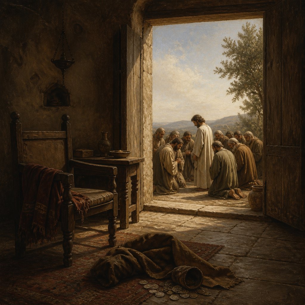 "For it is written in the book of Psalms, Let his habitation be desolate, and let no man dwell therein: and his bishoprick let another take." - Acts 1:{verse.verse_number}