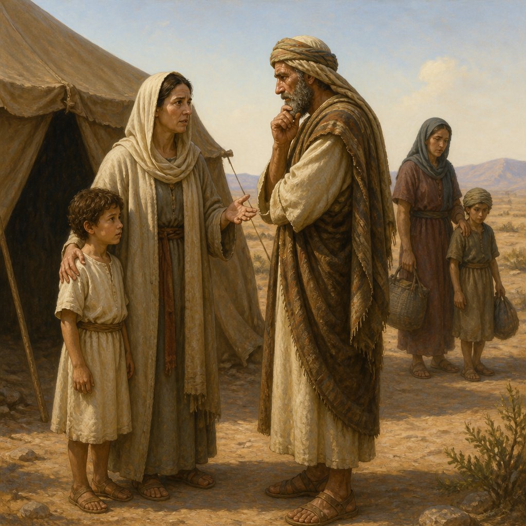 "Wherefore she said unto Abraham, Cast out this bondwoman and her son: for the son of this bondwoman shall not be heir with my son, even with Isaac." - Genesis 21:10
