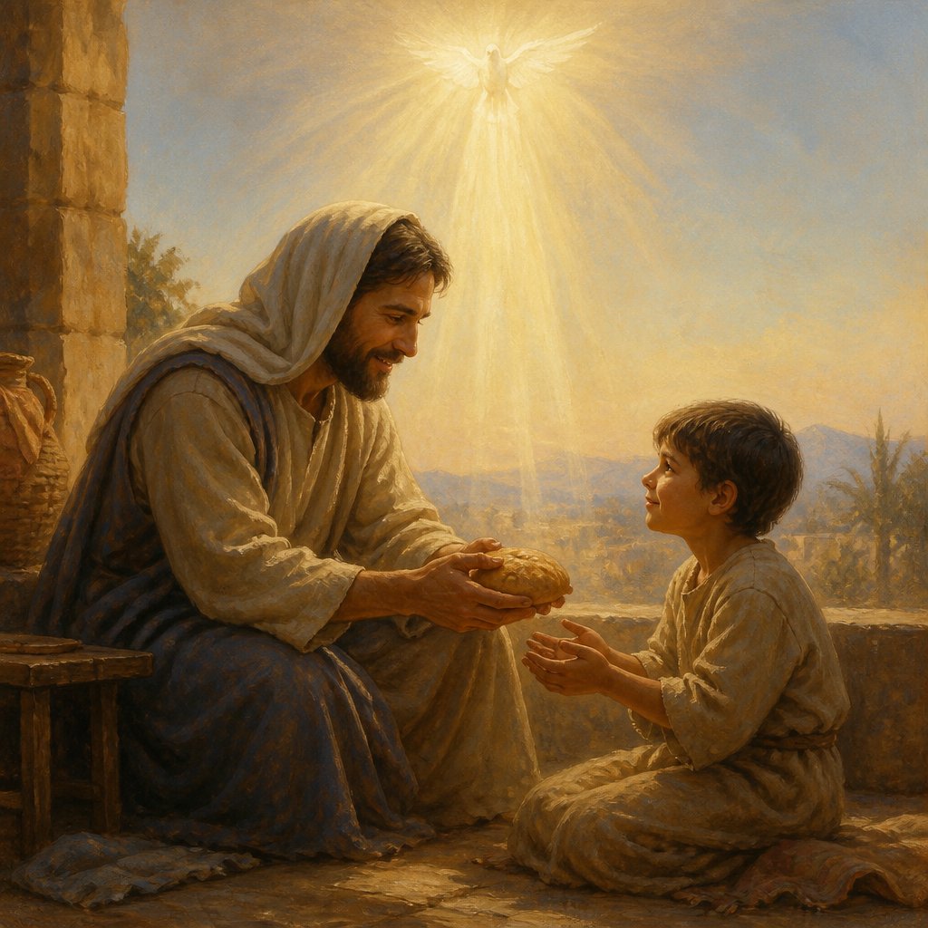 "If ye then, being evil, know how to give good gifts unto your children: how much more shall your heavenly Father give the Holy Spirit to them that ask him?" - Luke 11:13