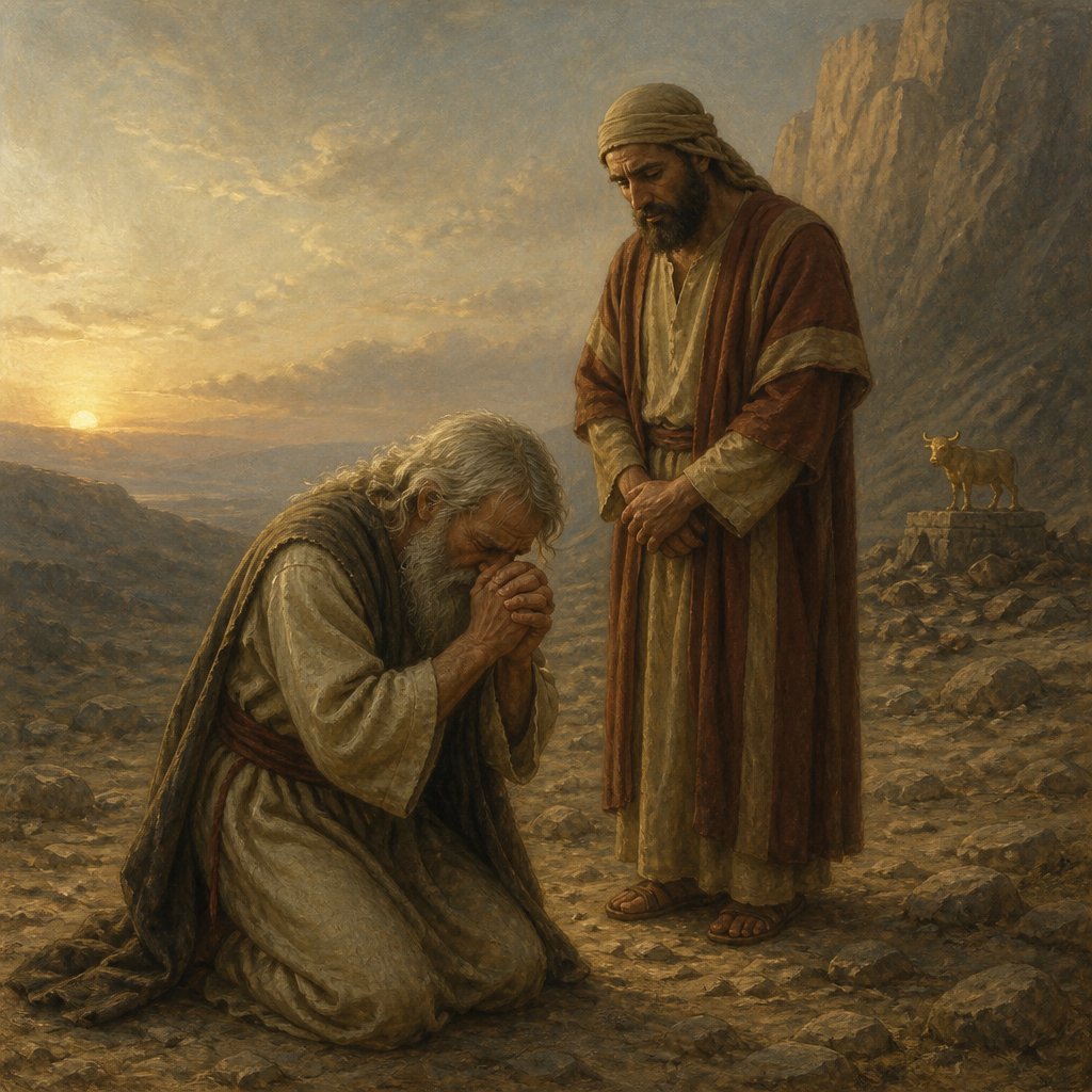 "And the LORD was very angry with Aaron to have destroyed him: and I prayed for Aaron also the same time." - Deuteronomy 9:20