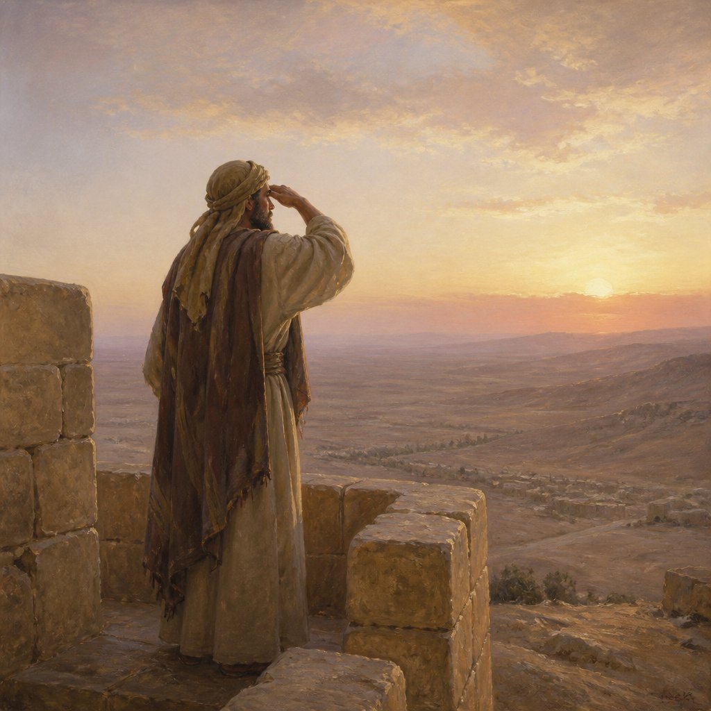 "For thus hath the Lord said unto me, Go, set a watchman, let him declare what he seeth." - Isaiah 21:6