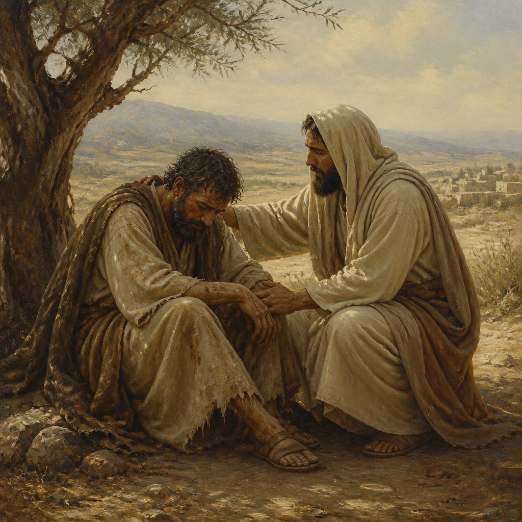 "To him that is afflicted pity should be shewed from his friend; but he forsaketh the fear of the Almighty." - Job 6:14