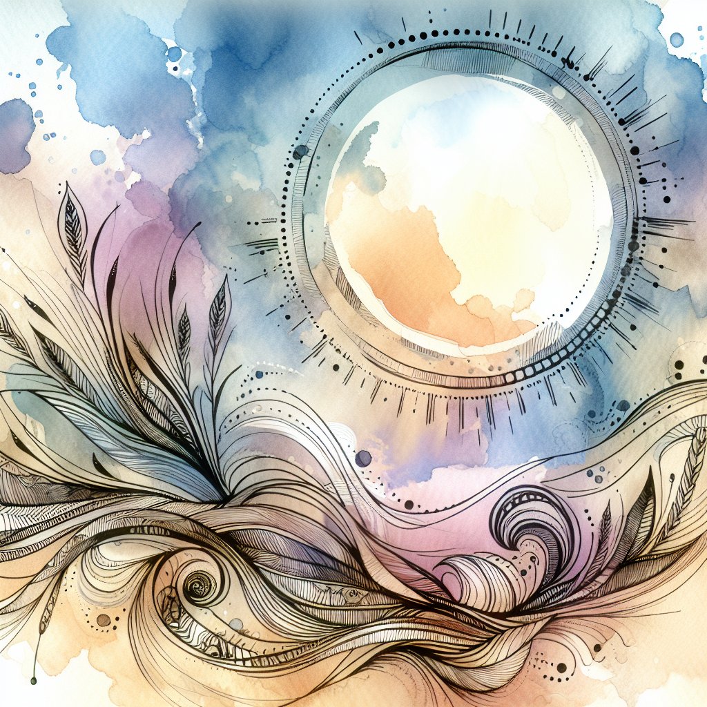 John 4:16
An image that artistically represents the biblical passage 'John 4:16', designed with a sense of respect and devotion to Christianity. The style should evoke the feeling of a watercolor painting. No textual elements should be included in the image.