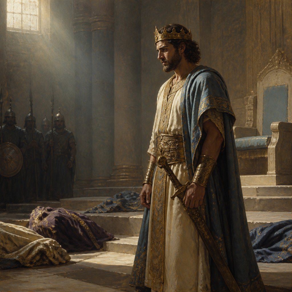 "Now when Jehoram was risen up to the kingdom of his father, he strengthened himself, and slew all his brethren with the sword, and divers also of the princes of Israel." - 2 Chronicles 21:4