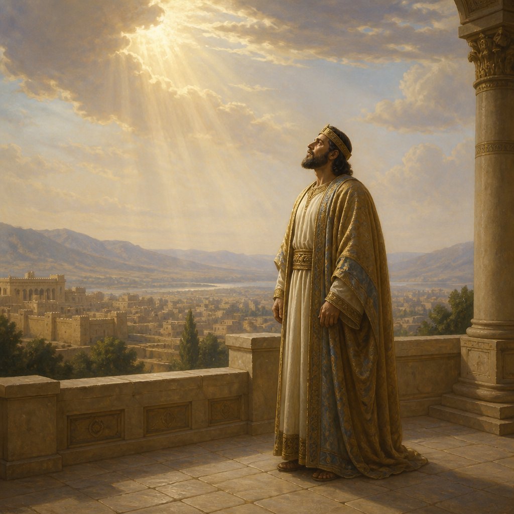 "Thou, O king, art a king of kings: for the God of heaven hath given thee a kingdom, power, and strength, and glory." - Daniel 2:{verse.verse_number}