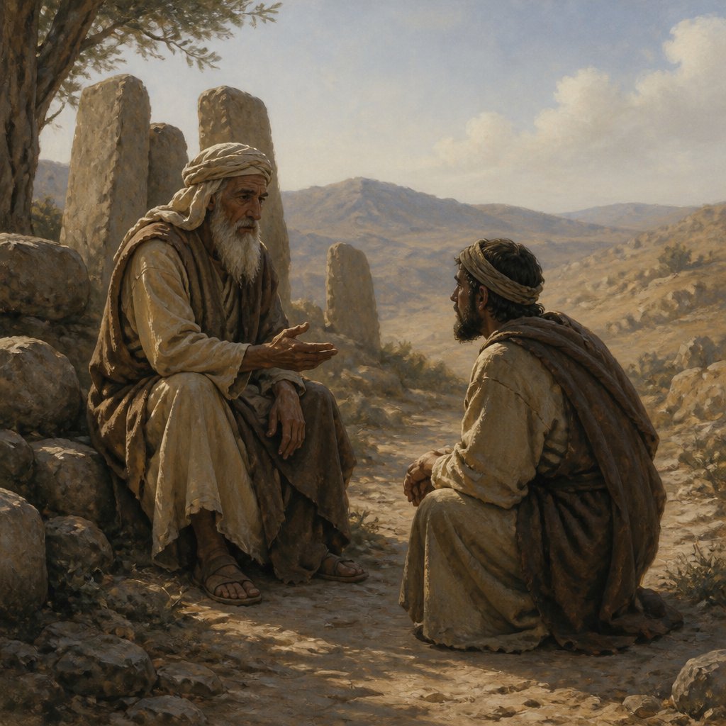 "For enquire, I pray thee, of the former age, and prepare thyself to the search of their fathers:" - Job 8:{verse.verse_number}