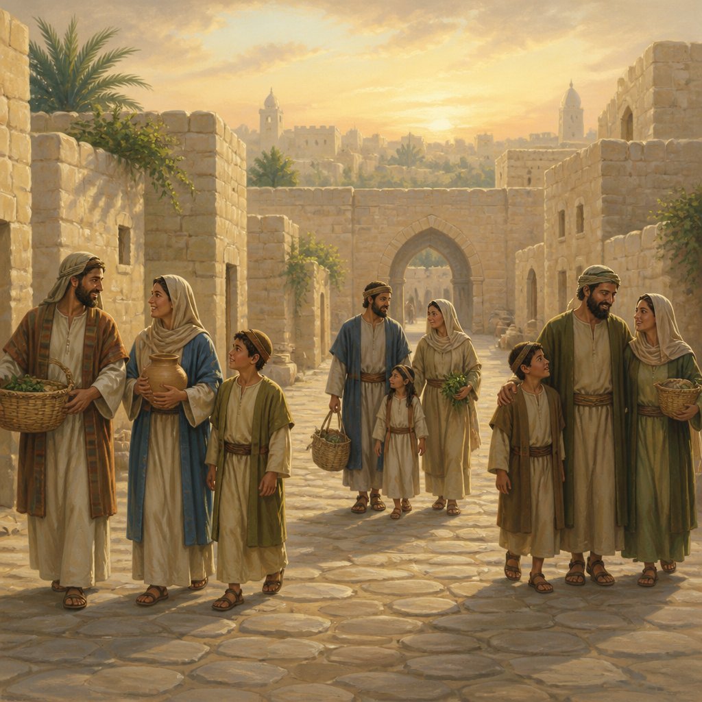 "And in Jerusalem dwelt of the children of Judah, and of the children of Benjamin, and of the children of Ephraim, and Manasseh;" - 1 Chronicles 9:3
