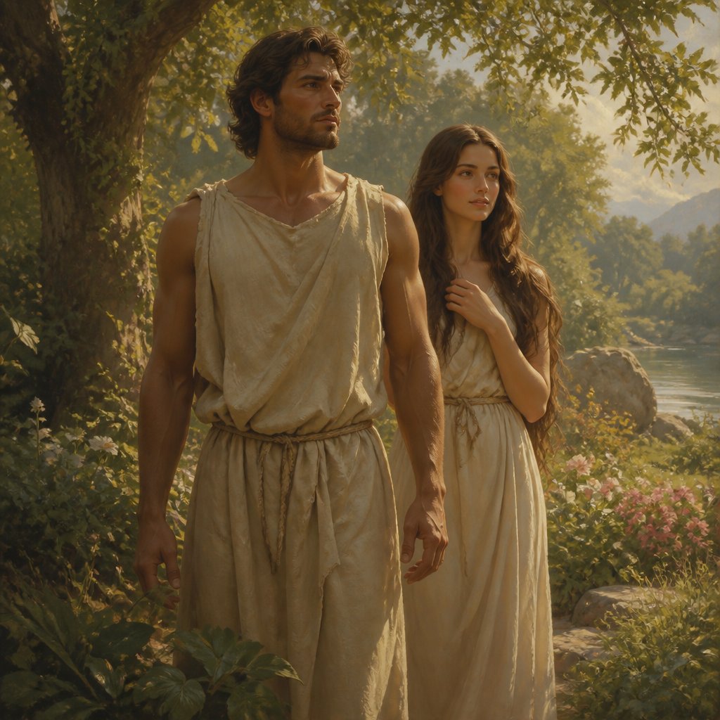 "For Adam was first formed, then Eve." - 1 Timothy 2:{verse.verse_number}