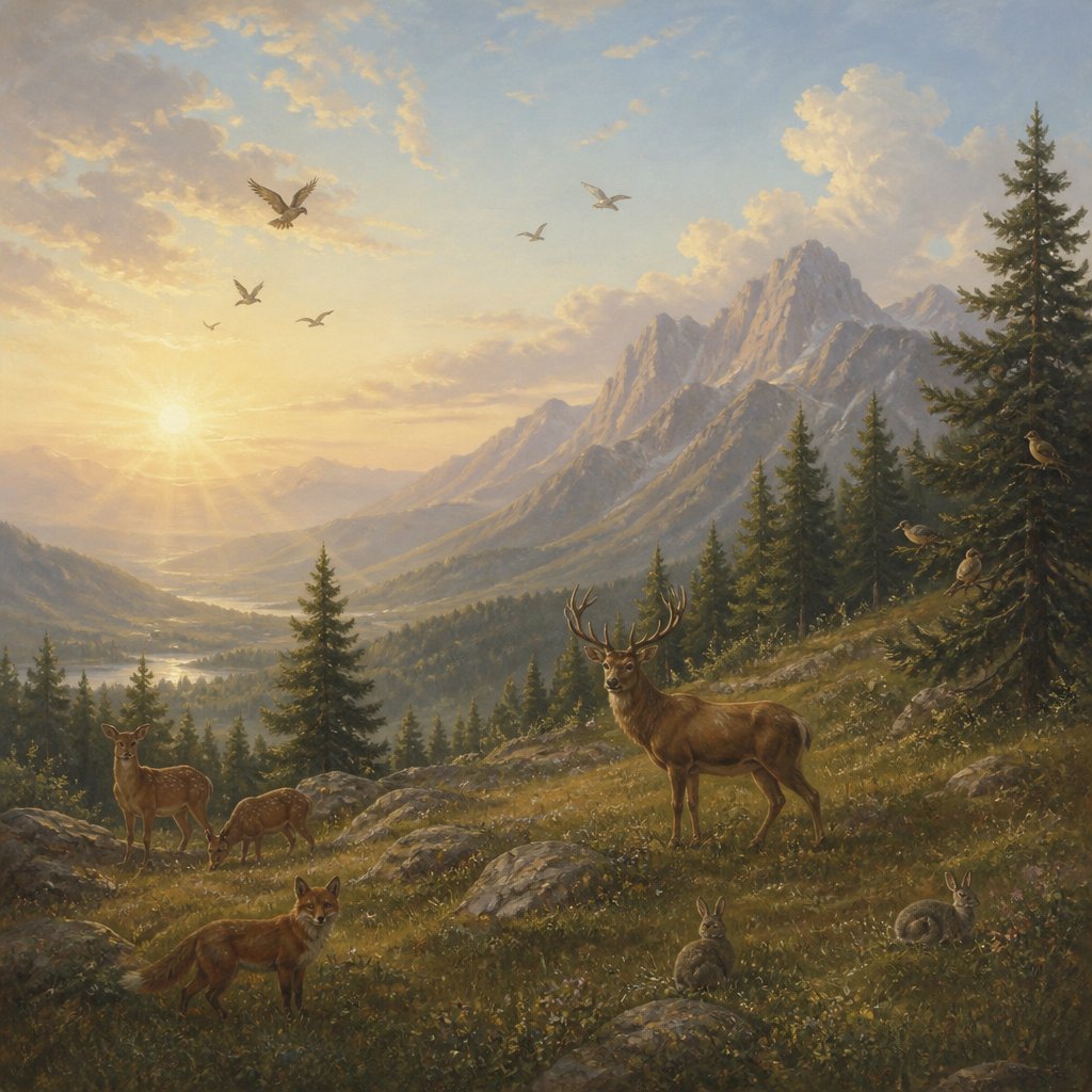 "I know all the fowls of the mountains: and the wild beasts of the field are mine." - Psalms 50:11