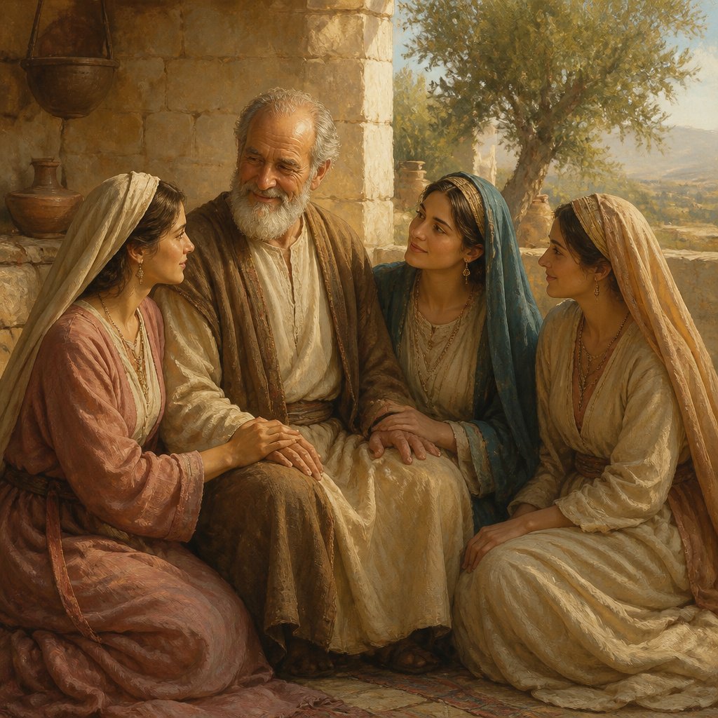 "And he called the name of the first, Jemima; and the name of the second, Kezia; and the name of the third, Keren-happuch." - Job 42:{verse.verse_number}