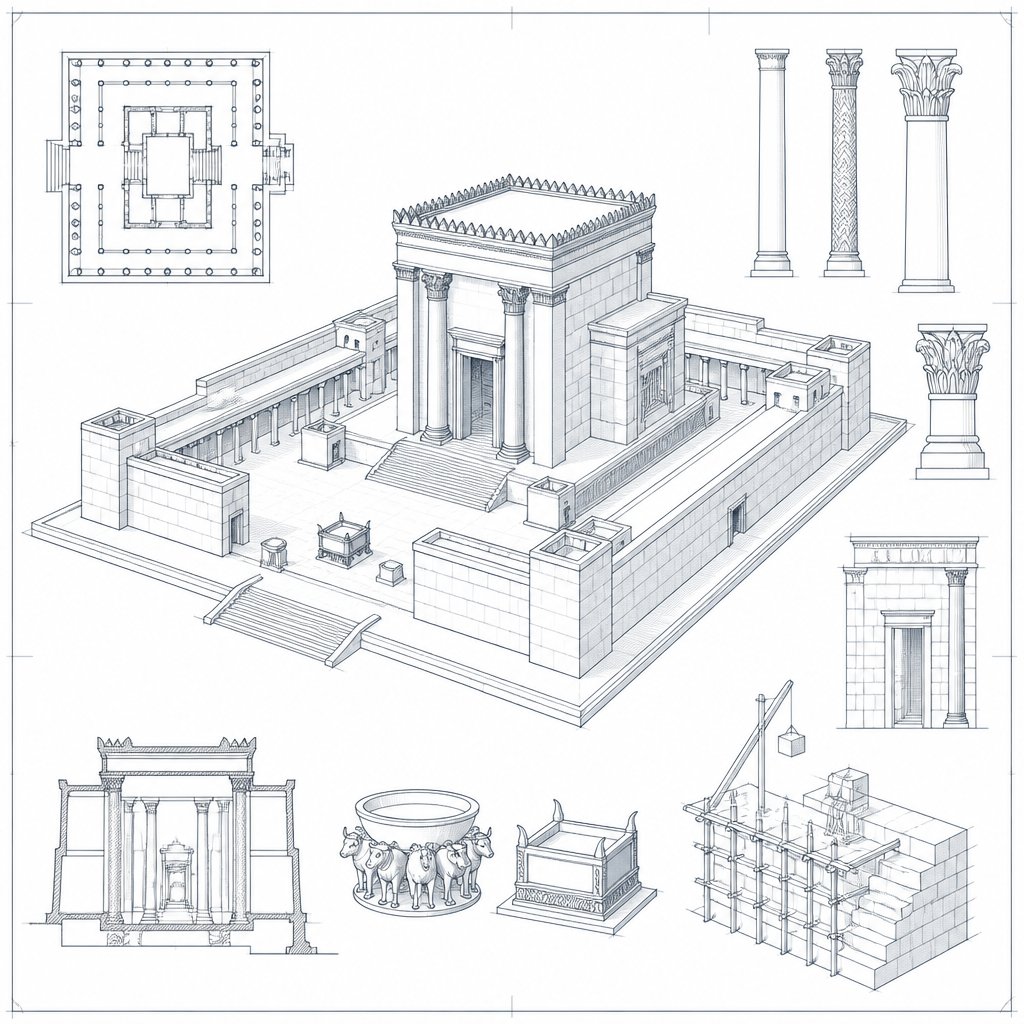 Blueprint for David's Plan for God's Temple