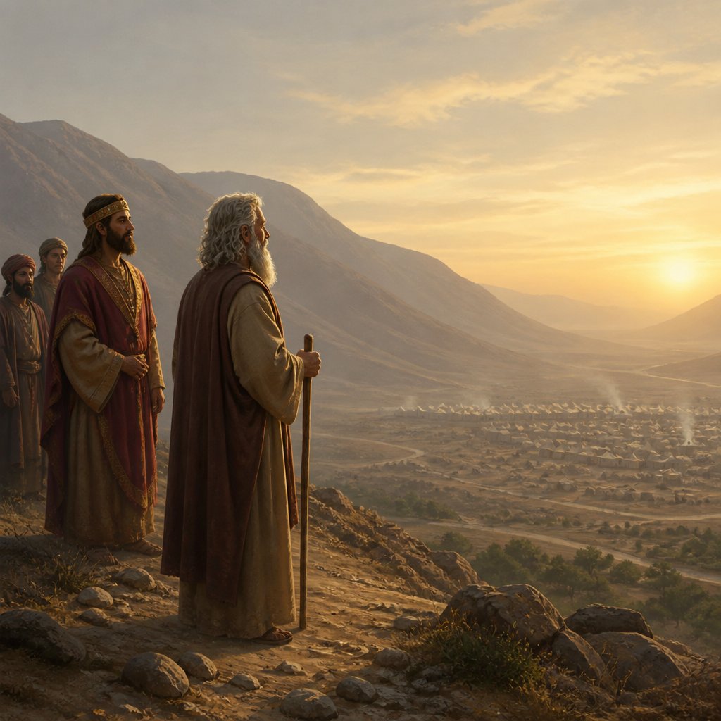 "And he took up his parable, and said, Balak the king of Moab hath brought me from Aram, out of the mountains of the east, saying, Come, curse me Jacob, and come, defy Israel." - Numbers 23:7