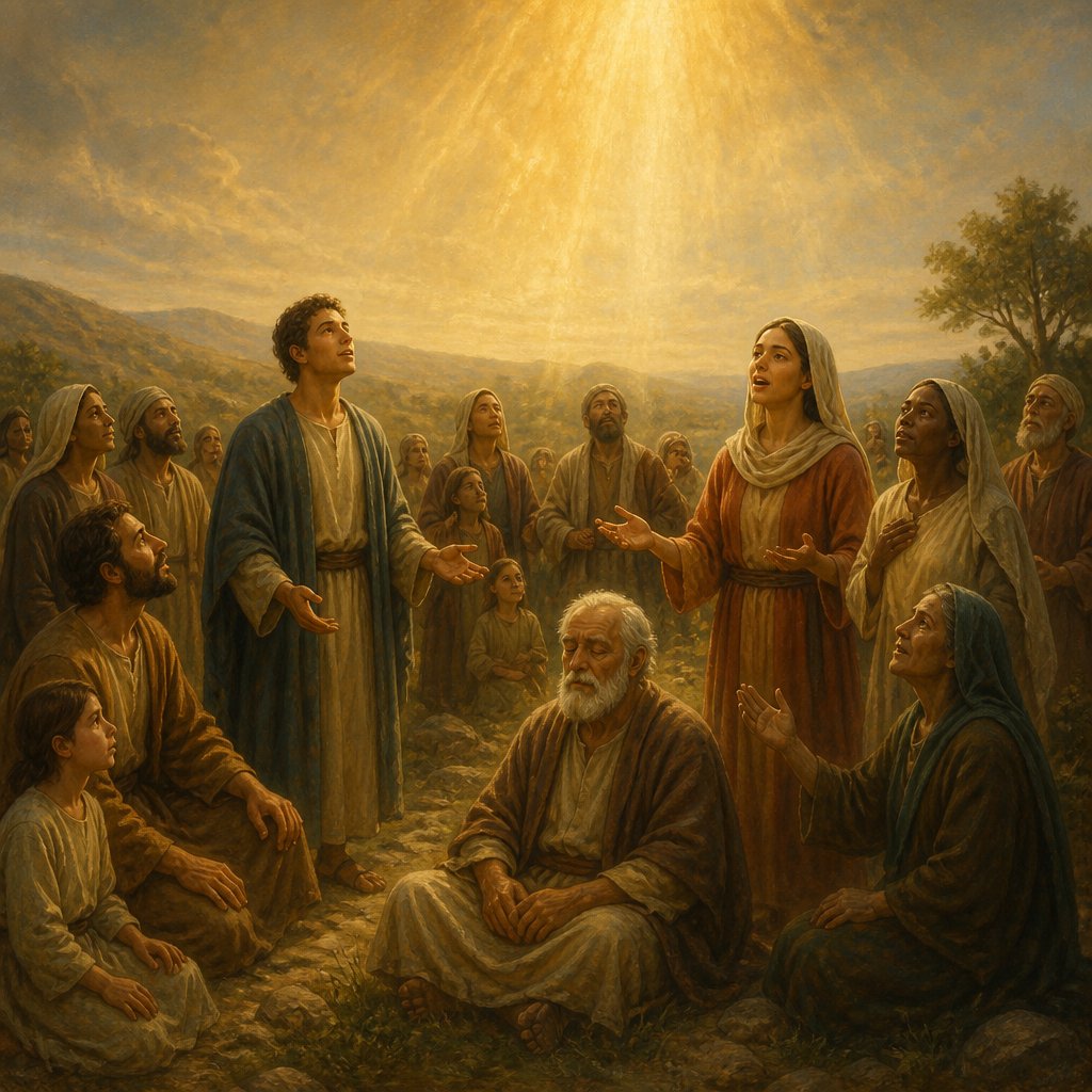 "¶ And it shall come to pass afterward, that I will pour out my spirit upon all flesh; and your sons and your daughters shall prophesy, your old men shall dream dreams, your young men shall see visions:" - Joel 2:28