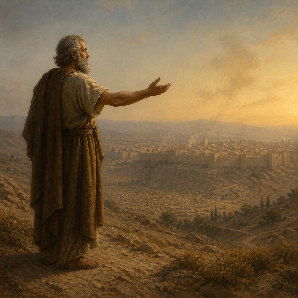 "Therefore thou shalt set thy face toward the siege of Jerusalem, and thine arm shall be uncovered, and thou shalt prophesy against it." - Ezekiel 4:7