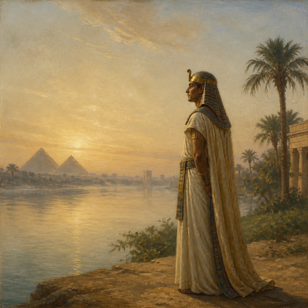 "And it came to pass at the end of two full years, that Pharaoh dreamed: and, behold, he stood by the river." - Genesis 41:1