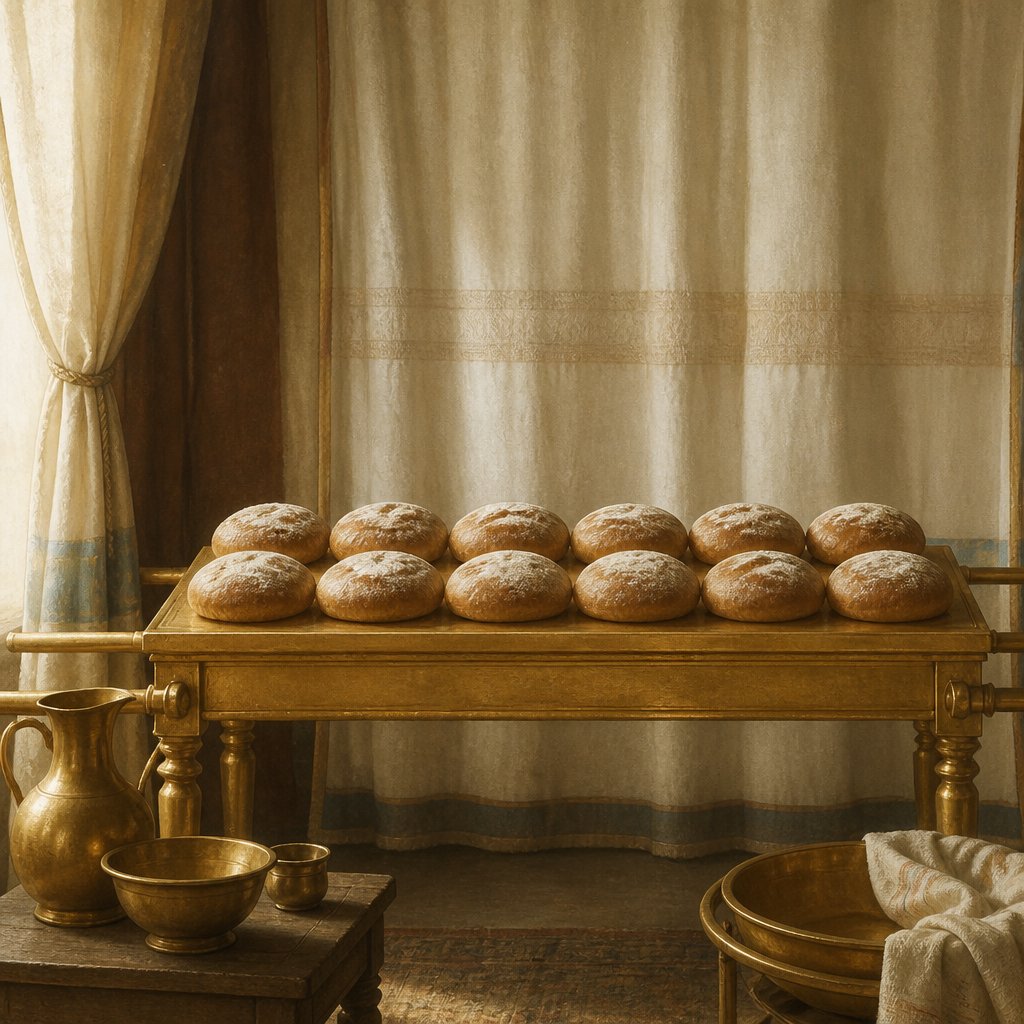"And thou shalt set them in two rows, six on a row, upon the pure table before the LORD." - Leviticus 24:6