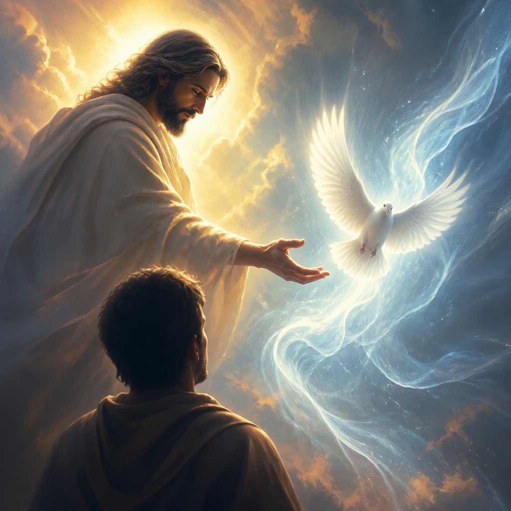 And I will ask the Father, and he will give you another advocate to help you and be with you forever—he Spirit of truth.