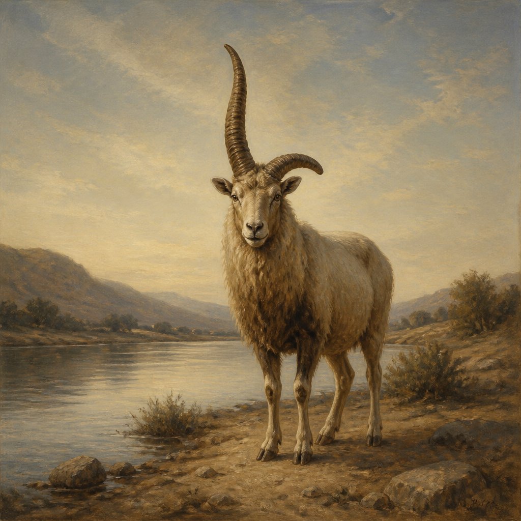 "Then I lifted up mine eyes, and saw, and, behold, there stood before the river a ram which had two horns: and the two horns were high; but one was higher than the other, and the higher came up last." - Daniel 8:{verse.verse_number}