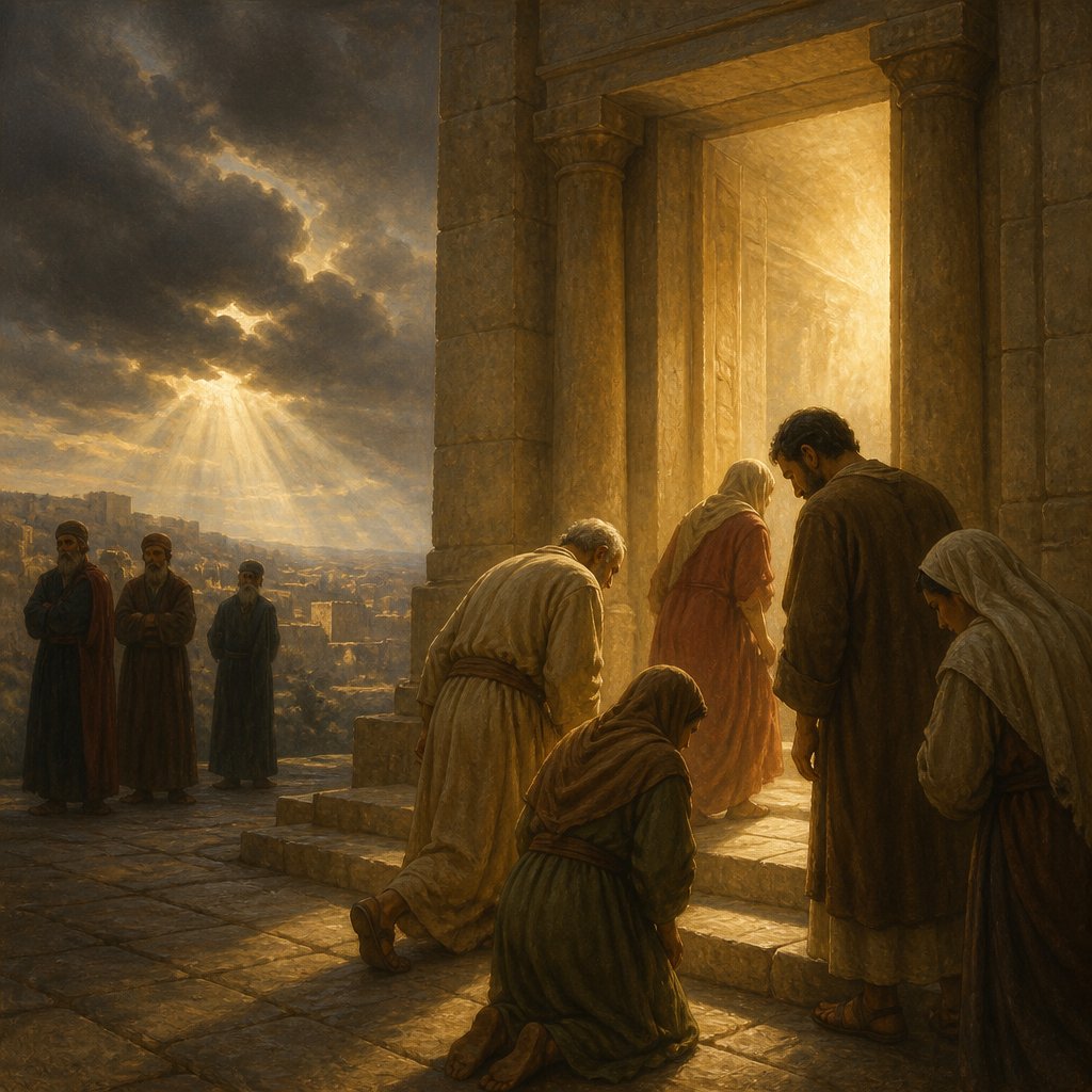 "Now be ye not stiffnecked, as your fathers were, but yield yourselves unto the LORD, and enter into his sanctuary, which he hath sanctified for ever: and serve the LORD your God, that the fierceness of his wrath may turn away from you." - 2 Chronicles 30:8