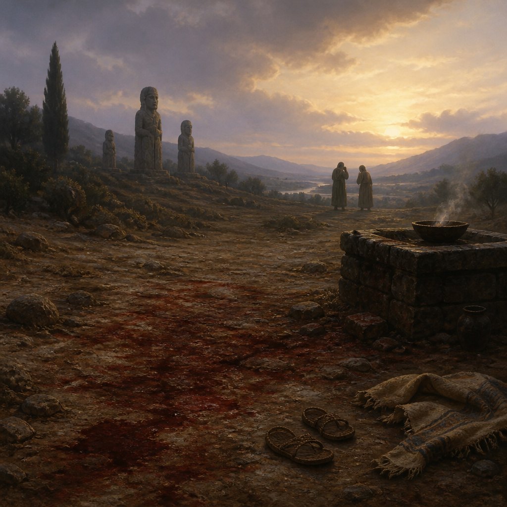 "And shed innocent blood, even the blood of their sons and of their daughters, whom they sacrificed unto the idols of Canaan: and the land was polluted with blood." - Psalms 106:38