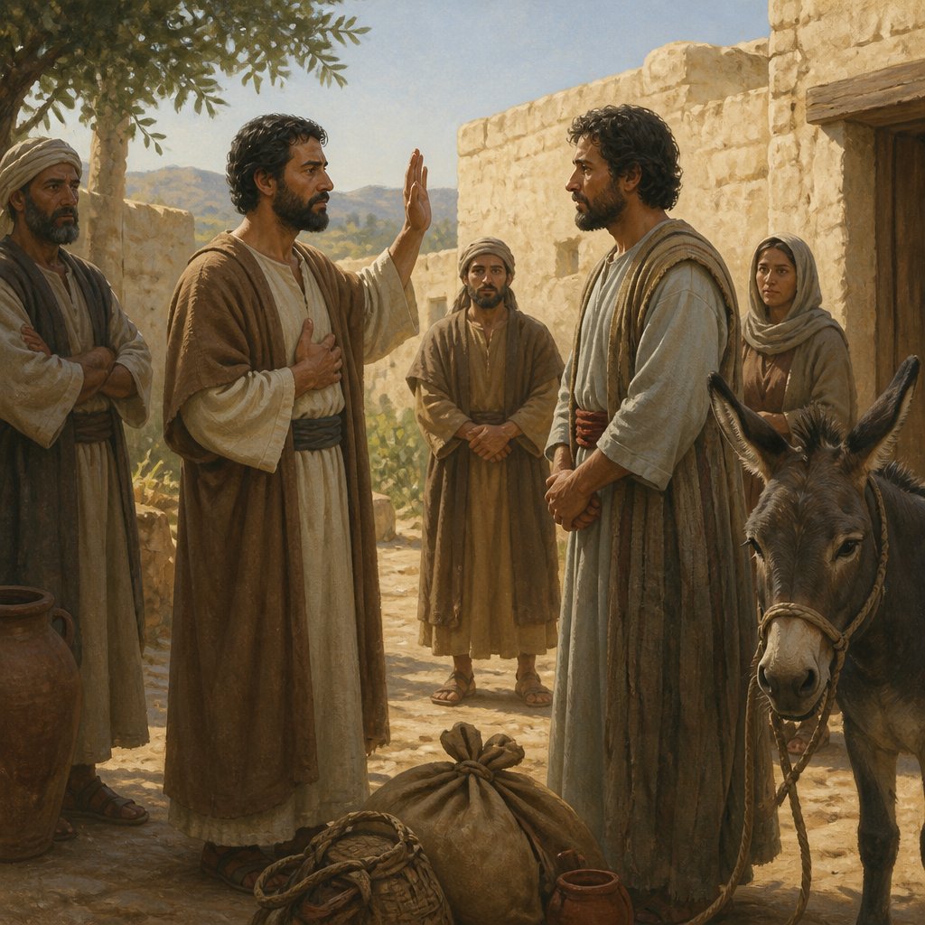 "Then shall an oath of the LORD be between them both, that he hath not put his hand unto his neighbour's goods; and the owner of it shall accept thereof, and he shall not make it good." - Exodus 22:{verse.verse_number}
