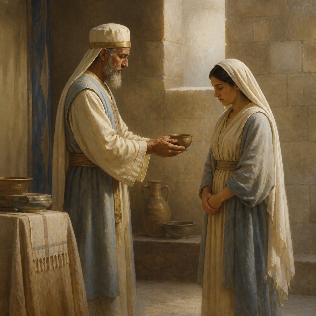 "And he shall cause the woman to drink the bitter water that causeth the curse: and the water that causeth the curse shall enter into her, and become bitter." - Numbers 5:24