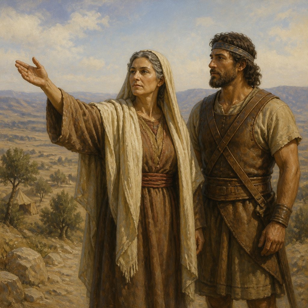 "And she said, I will surely go with thee: notwithstanding the journey that thou takest shall not be for thine honour; for the LORD shall sell Sisera into the hand of a woman. And Deborah arose, and went with Barak to Kedesh." - Judges 4:9