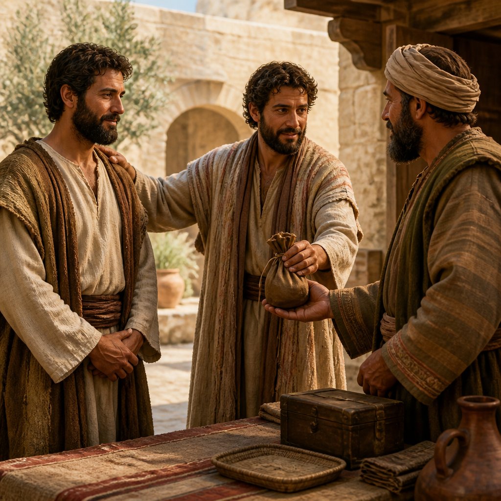 "After that he is sold he may be redeemed again; one of his brethren may redeem him:" - Leviticus 25:{verse.verse_number}
