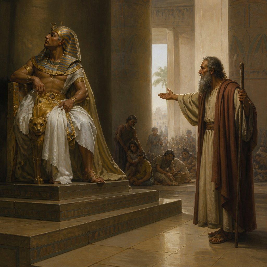 "As yet exaltest thou thyself against my people, that thou wilt not let them go?" - Exodus 9:17
