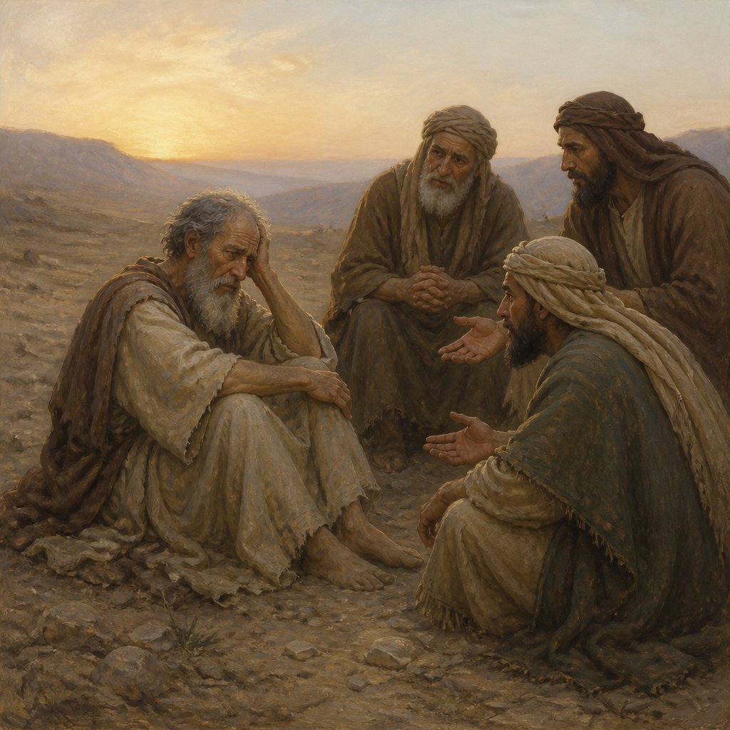 "How then comfort ye me in vain, seeing in your answers there remaineth falsehood?" - Job 21:{verse.verse_number}