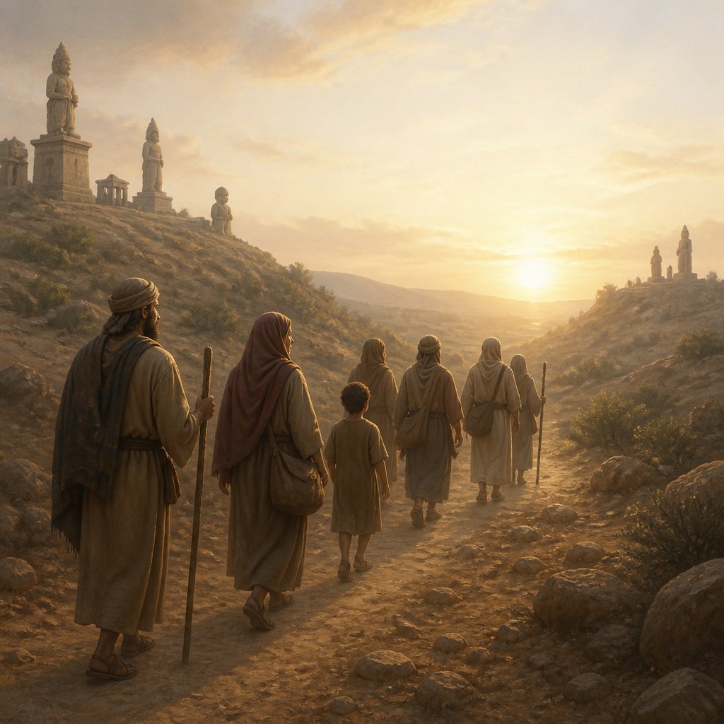 "Ye shall not go after other gods, of the gods of the people which are round about you;" - Deuteronomy 6:{verse.verse_number}
