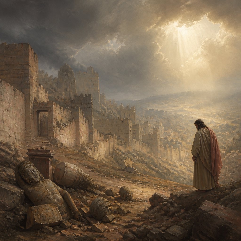 "And mine eye shall not spare, neither will I have pity: I will recompense thee according to thy ways and thine abominations that are in the midst of thee; and ye shall know that I am the LORD that smiteth." - Ezekiel 7:9