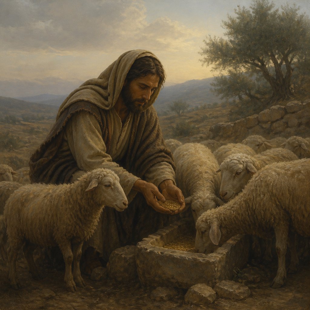 "Thus saith the LORD my God; Feed the flock of the slaughter;" - Zechariah 11:4