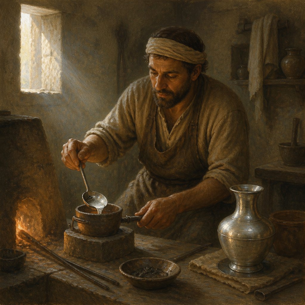 "Take away the dross from the silver, and there shall come forth a vessel for the finer." - Proverbs 25:4