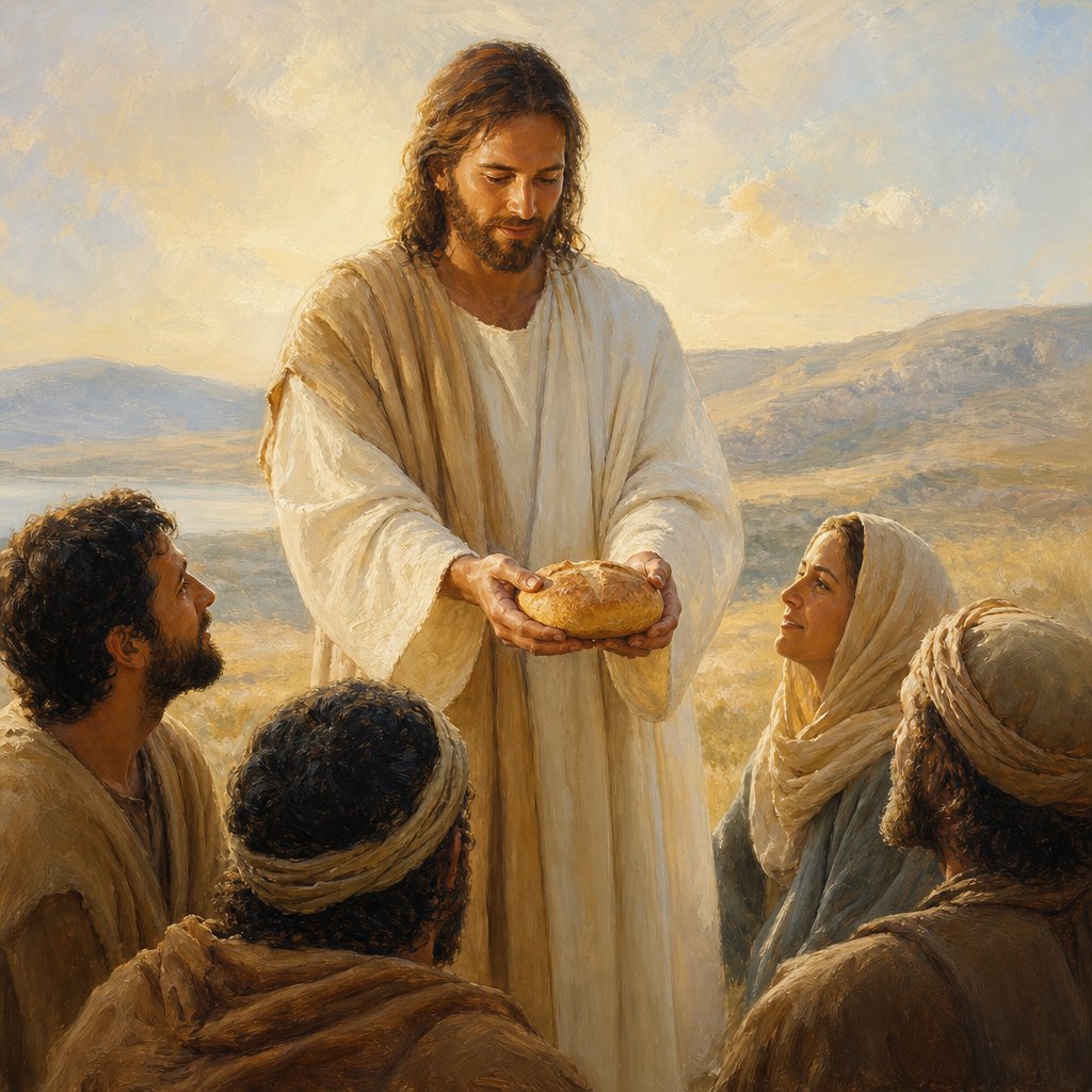 "And Jesus said unto them, I am the bread of life: he that cometh to me shall never hunger; and he that believeth on me shall never thirst." - John 6:35