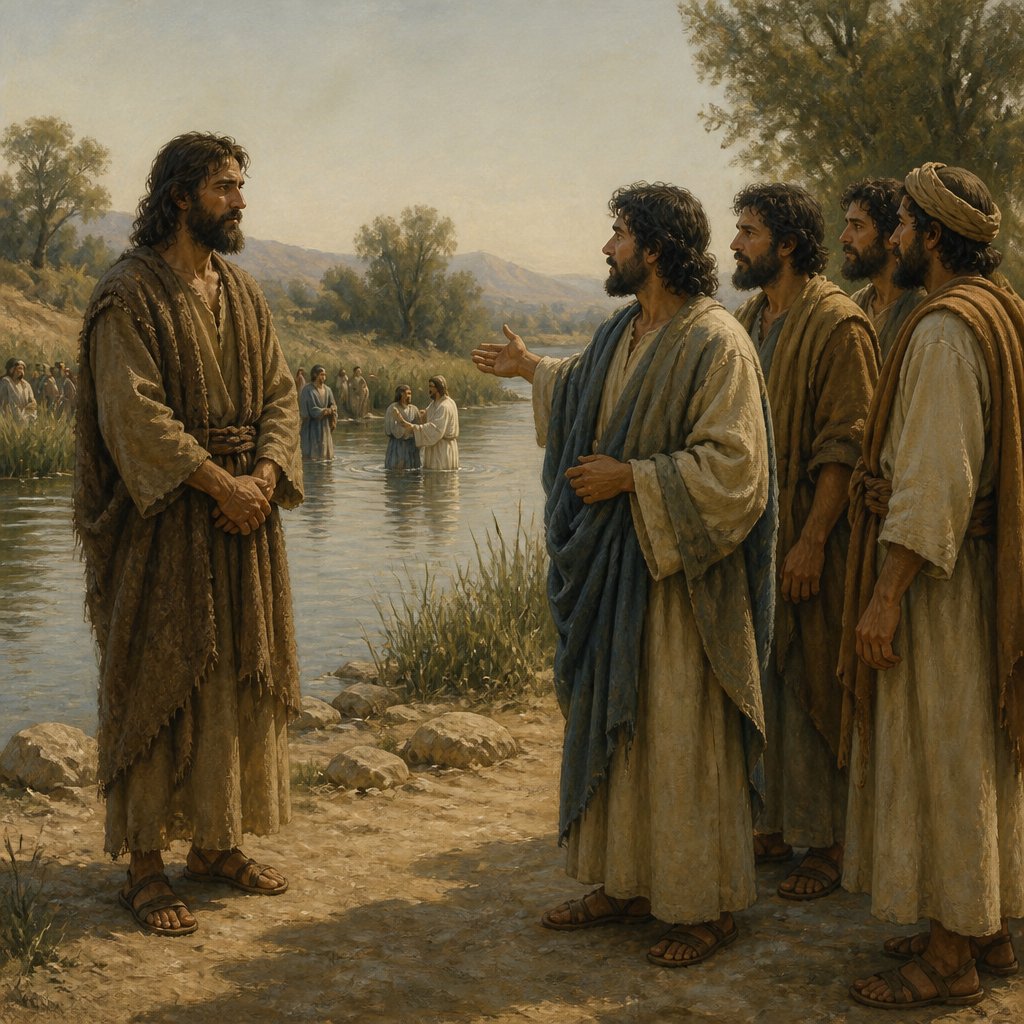 "And they came unto John, and said unto him, Rabbi, he that was with thee beyond Jordan, to whom thou barest witness, behold, the same baptizeth, and all men come to him." - John 3:{verse.verse_number}