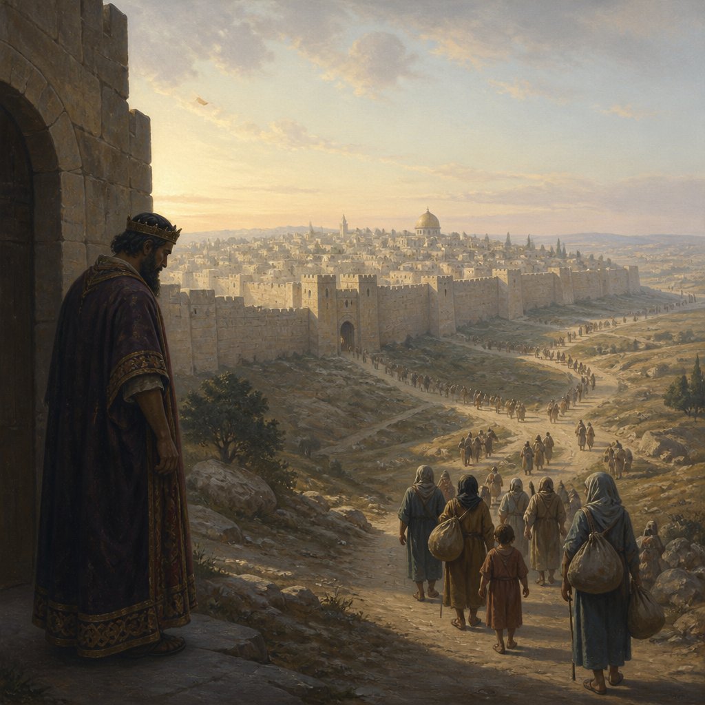 "And I will cause them to be removed into all kingdoms of the earth, because of Manasseh the son of Hezekiah king of Judah, for that which he did in Jerusalem." - Jeremiah 15:4