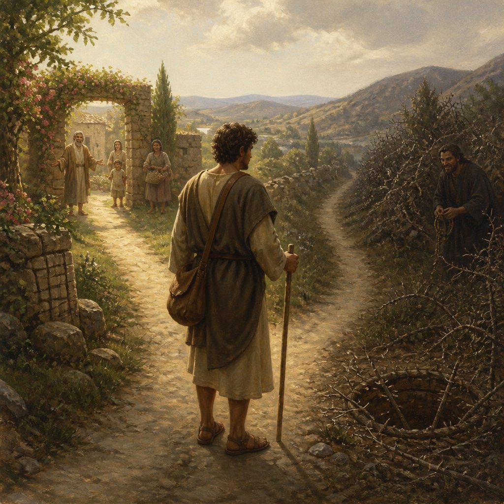 "He that diligently seeketh good procureth favour: but he that seeketh mischief, it shall come unto him." - Proverbs 11:27