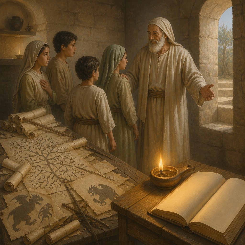 "Neither give heed to fables and endless genealogies, which minister questions, rather than godly edifying which is in faith: so do." - 1 Timothy 1:{verse.verse_number}