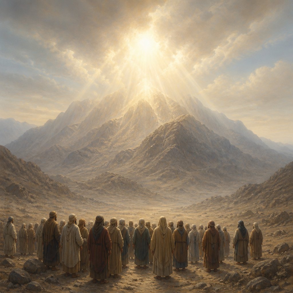 "And be ready against the third day: for the third day the LORD will come down in the sight of all the people upon mount Sinai." - Exodus 19:11