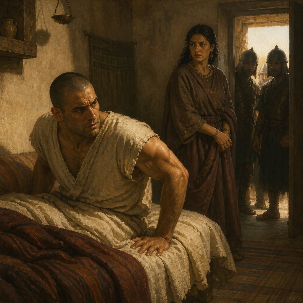 "And she said, The Philistines be upon thee, Samson. And he awoke out of his sleep, and said, I will go out as at other times before, and shake myself. And he wist not that the LORD was departed from him." - Judges 16:20