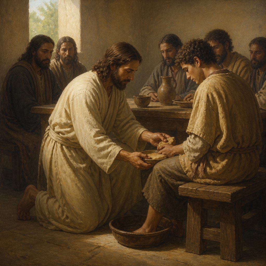 "But ye shall not be so: but he that is greatest among you, let him be as the younger; and he that is chief, as he that doth serve." - Luke 22:{verse.verse_number}