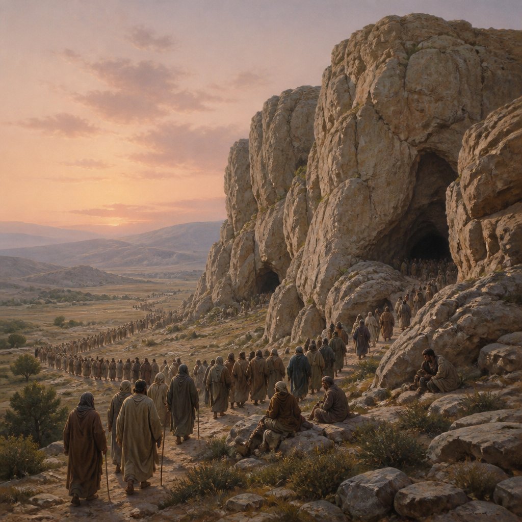 "But six hundred men turned and fled to the wilderness unto the rock Rimmon, and abode in the rock Rimmon four months." - Judges 20:47