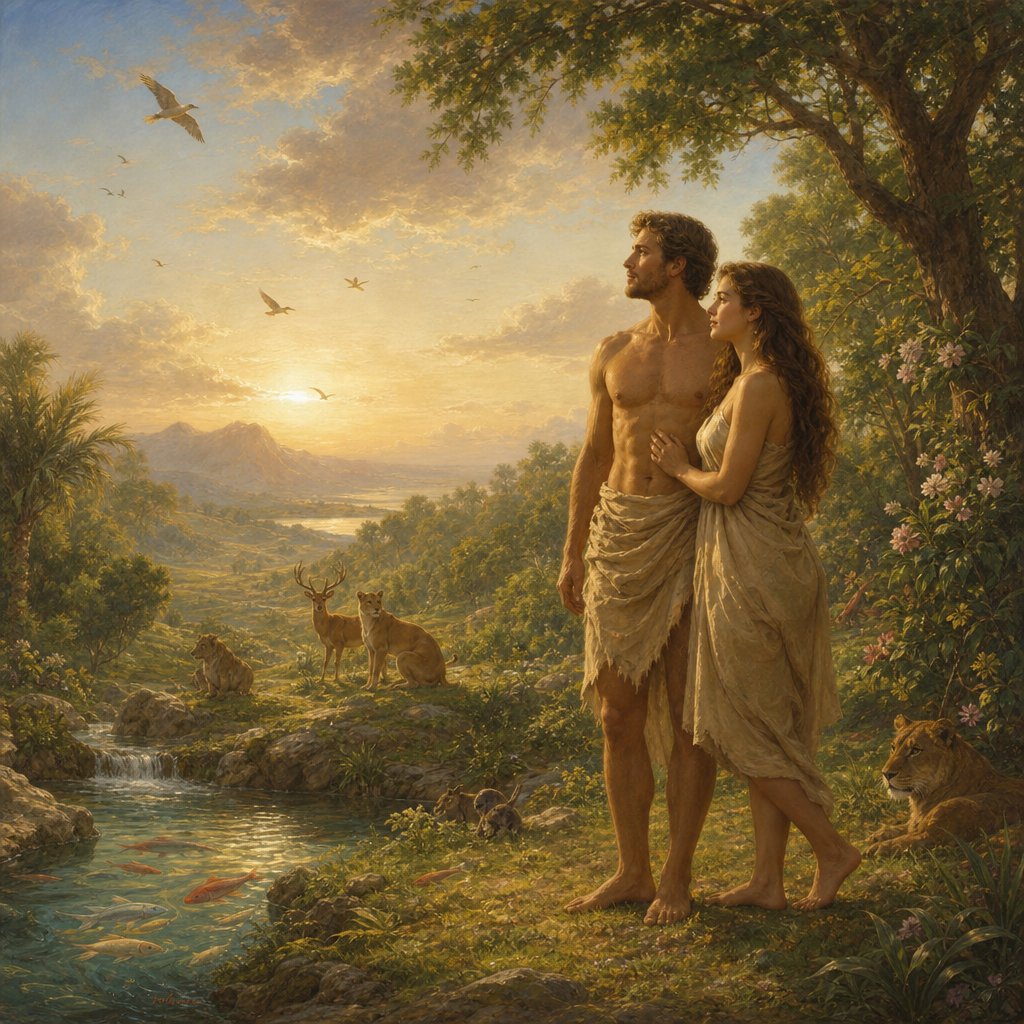 "And God blessed them, and God said unto them, Be fruitful, and multiply, and replenish the earth, and subdue it: and have dominion over the fish of the sea, and over the fowl of the air, and over every living thing that moveth upon the earth." - Genesis 1:28